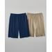 Blair Women's 2-Pack Knit Shorts - Navy - 2XL - Womens