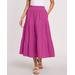 Blair Women's Gauze Tiered Skirt - Purple - 2XL - Womens