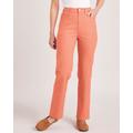 Blair Women's DenimEase Classic 5-Pocket Jeans - Orange - 16PS - Petite Short