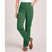 Blair Women's Amanda Stretch-Fit Jeans by Gloria Vanderbilt® - Green - 6P - Petite