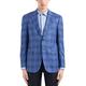Emporio Armani Regular Fit Checkered Wool Blazer