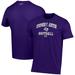 Men's Under Armour Purple Stephen F Austin Lumberjacks Arch Softball Performance T-Shirt
