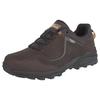 Wanderschuh JACK WOLFSKIN "SUNSET HIKE TEXAPORE LOW M", Gr. 48, braun (schwarz oak), Leder, Textil, sportlich, Schuhe, wasserdicht