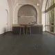 Anglo Flooring Marbra Vintage Black Marble Tile Effect Plank Laminate Flooring, 8mm, 2.19M²