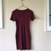 Brandy Melville Dresses | Brandy Melville Bodycon T-Shirt Dress | Color: Red | Size: S