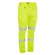 Bisley Workwear Taped Biomotion Hi Vis Cargo Trouser Yellow 44R