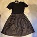 Lularoe Dresses | Brand New Lularoe Size L Black Top & Rose Gold Skirt Amelia Dress | Color: Black/Gold | Size: L