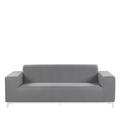 Beliani Garden Sofa Grey With White Rovigo