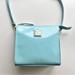 Dooney & Bourke Bags | Dooney & Bourke North South Janine Light Blue Patent Leather Crossbody Bag | Color: Blue | Size: Os