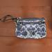 Coach Bags | Coach Navy & Silver Metallic Gallery Optic Signature Med Wristlet F47837 Euc | Color: Blue/Silver | Size: Os