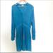 Anthropologie Dresses | Anthropologie Leifsdottir Adalar Silk Dress Size 8 Light Blue | Color: Blue | Size: 8