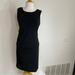Jessica Simpson Dresses | Jessica Simpson Maternity Black Lace Shoulder Details Stretch Midi Dress Size M | Color: Black | Size: Mm