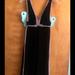 Free People Dresses | Beautiful Free People Crushed Velvet Beaded Dress Sz S | Color: Black | Size: S