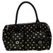 Disney Bags | Disney Minnie Mouse Black Polka Dot Satchel Bag Purse | Color: Black/White | Size: Os