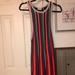 Free People Dresses | Free People Striped Shift Dress | Color: Blue/Red | Size: M