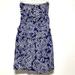 American Eagle Outfitters Dresses | American Eagle Navy & White Floral Strapless Dress Sundress Size 0 | Color: Blue/White | Size: 0