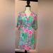 Lilly Pulitzer Dresses | Lilly Pulitzer Parigi Skort Romper | Color: Green/Pink | Size: S