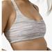 Lululemon Athletica Intimates & Sleepwear | Lululemon Free To Be Zen Bra Dsac Gray White Strappy Back Yoga Sz 4 Sports Bra | Color: Gray/White | Size: S