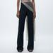 Zara Pants & Jumpsuits | Brand New - Zara Black Long Flowy Pants | Color: Black | Size: M