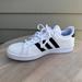 Adidas Shoes | Adidas Grand Court 2.0 Cloudfoam Mens Size 9.5 Sneakers White Tennis Shoes New | Color: Black/White | Size: 9.5