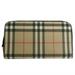 Burberry Accessories | Burberry Check Round Long Wallet Pvc Leather Women's 80580161 Burberry | Color: Tan | Size: Os