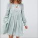 Free People Dresses | Free People Embroidered Dress | Color: Green | Size: S