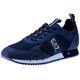 Emporio Armani EA7 Black&White Laces U Trainers Men Blue - UK:6.5 - Low Top Trainers Shoes