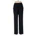 AK Anne Klein Dress Pants - Mid/Reg Rise: Blue Bottoms - Women's Size 6 Petite