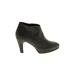 Ecco Ankle Boots: Gray Shoes - Women's Size 37