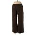 Eddie Bauer Dress Pants - High Rise: Brown Bottoms - Women's Size 12