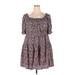 Old Navy Casual Dress: Purple Floral Dresses - Women's Size 2X