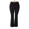 Lane Bryant Outlet Dress Pants - High Rise: Black Bottoms - Women's Size 18 Plus