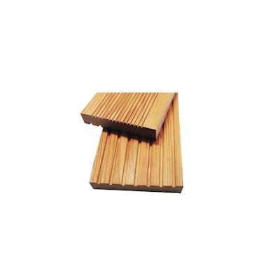 Home Deluxe GmbH HOME DELUXE - Holz Terrassendiele Lärche ARIS - 2 m², Inkl. Unterkonstruktion und Montagematerial I Terrassenboden Poolumrandung Balkonbelag Image