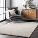 White 126 x 1.3 in Area Rug - Winston Porter Clay Solid Shag Cream Area Rug | 126 W x 1.3 D in | Wayfair 5EB0EEF73FB24B949CE8761F2C4AEF05