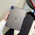 Fall für Apple iPad Air 5 4 3 Pro 11 12 9 Mini 6 7 8 9 10 Ärmel matt Haut fühlen weiche Silikon
