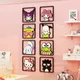 DIY Self-assembly Cartoon Sanrio Acrylic Wall Sticker Hello Kitty Melody Kuromi Cinnamoroll Wall