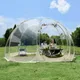 Transparentes Camping zelt 4-8 Personen Stern kuppel zelt tragbare kugelförmige Zelte