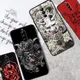 Samurai Oni Masken etui für Nubia Red Magic 9 8 Pro plus 5g 5s 6r 6s 7s 6 7 Pro Red Magic 8s Pro