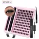 100clusters DIY Eyelash Extension Kit Cluster Eyelash Extensions Individual Lashes Kit Individual