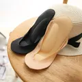 1 pair Summer with Gel Pads Ice Silk Foot Massage Arch Support Invisible Socks 3D Socks Sock