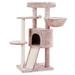 Tucker Murphy Pet™ Ermal Cat Tree, Sisal in Gray/White | 35.43 H x 11.81 W x 15.75 D in | Wayfair FBD91D5A1BF640269460F61E554D857F