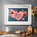 The Holiday Aisle® Sweet Hearts Collection A Framed On Paper Print in Blue/Pink | 28 H x 42 W x 1.5 D in | Wayfair 93D1AA66419A41F1AEEE17BCBCAE50C4