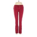 Lakeview Denim Jeggings - Low Rise: Red Bottoms - Women's Size 28 - Red Wash