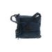 Bueno Crossbody Bag: Pebbled Blue Solid Bags