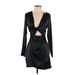 Cotton Candy LA Casual Dress: Black Dresses - Women's Size Small