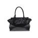 Coach Leather Tote Bag: Black Bags