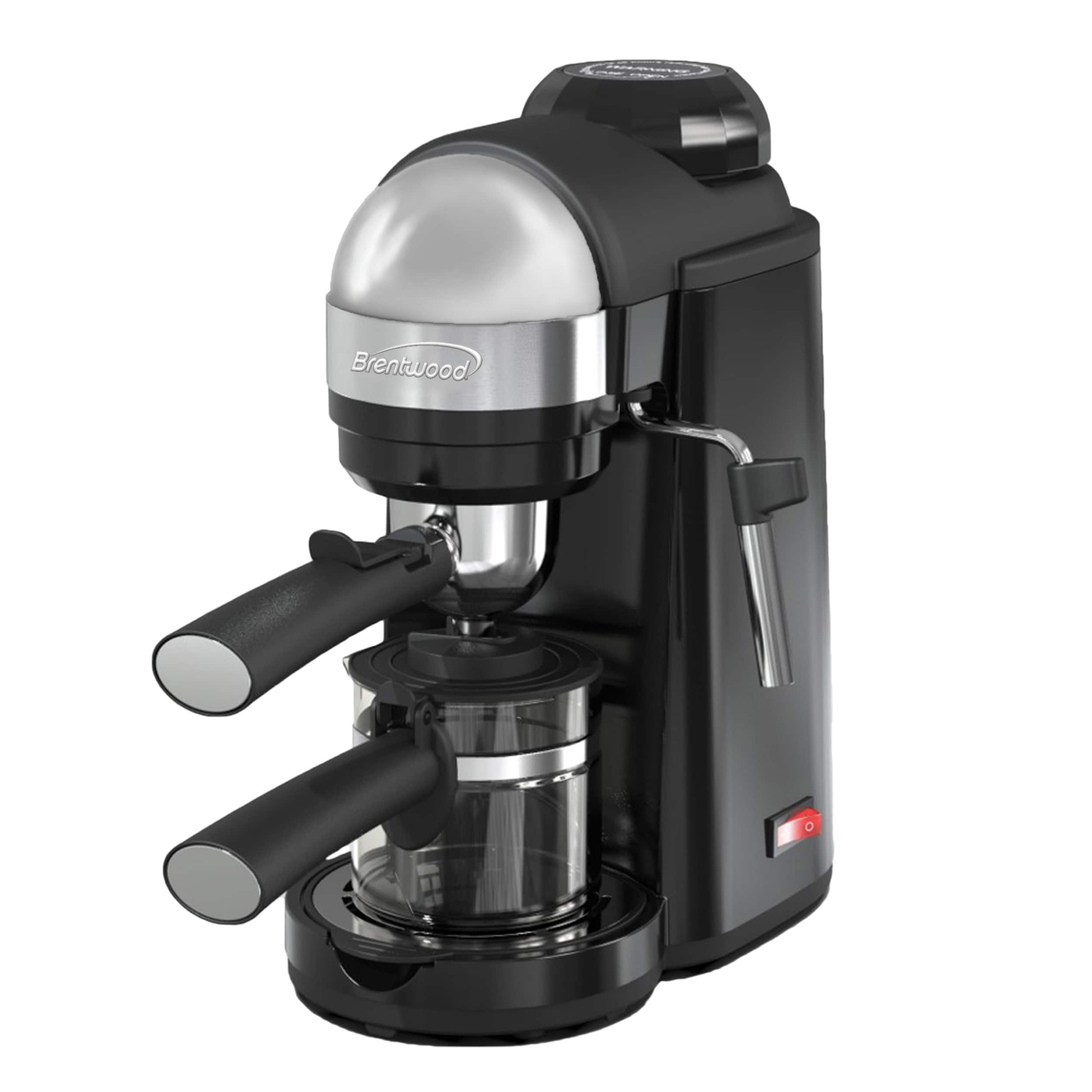 Brentwood Espresso and Cappuccino Maker in Blacker in Black