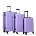 Hardside Expandable Carry On Luggage with 2 Hooks, Spinner Wheels & TSA Lock, Durable Suitcase Rolling Luggage Set of 3