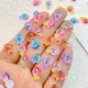 Mini Lollirys Colorés Mignons pour Ongles Strass Gemmes Paillettes Nail Art Bijoux Manucure