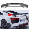 Aileron de coffre arrière en Fiber de carbone Style R8 GT pour Audi R8 GT Wing 20017 2018 2019